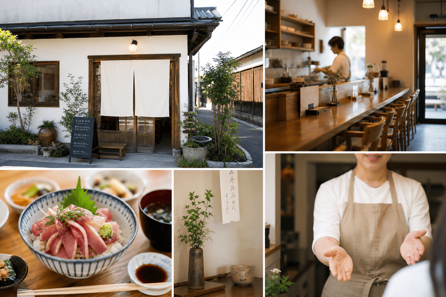 店舗の外観・内観・料理など魅力が伝わる写真のイメージ