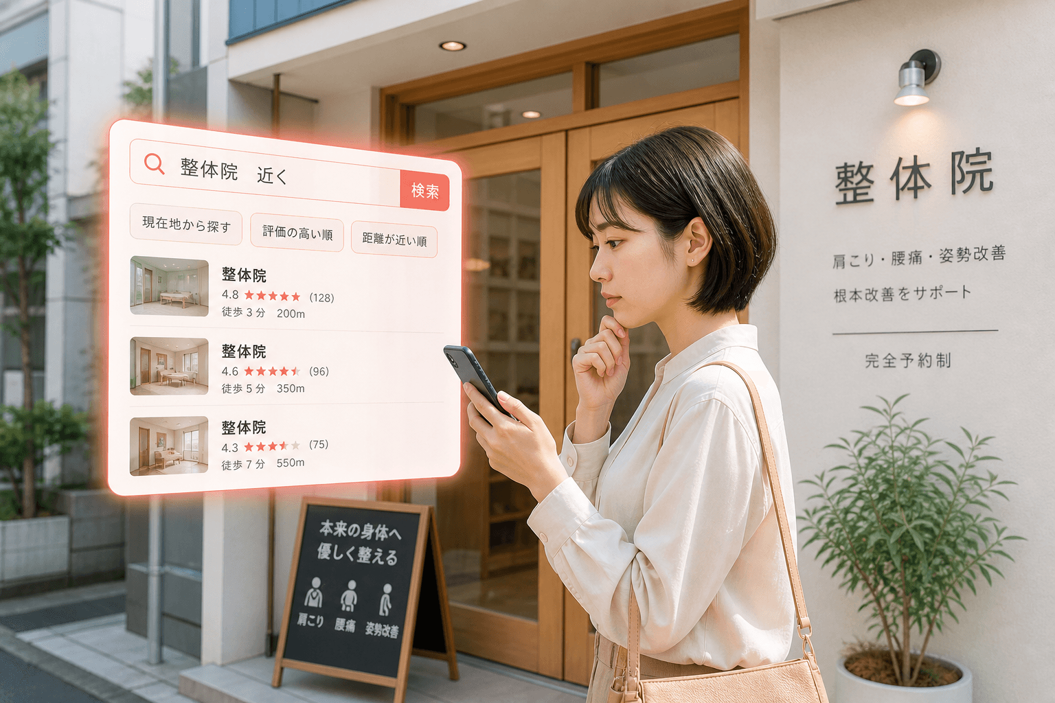 検索行動のイメージ