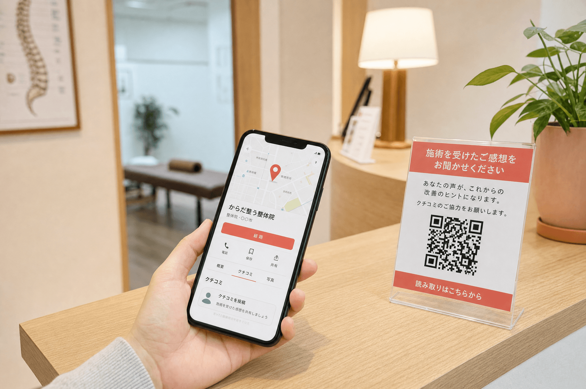 整体の施術室イメージ